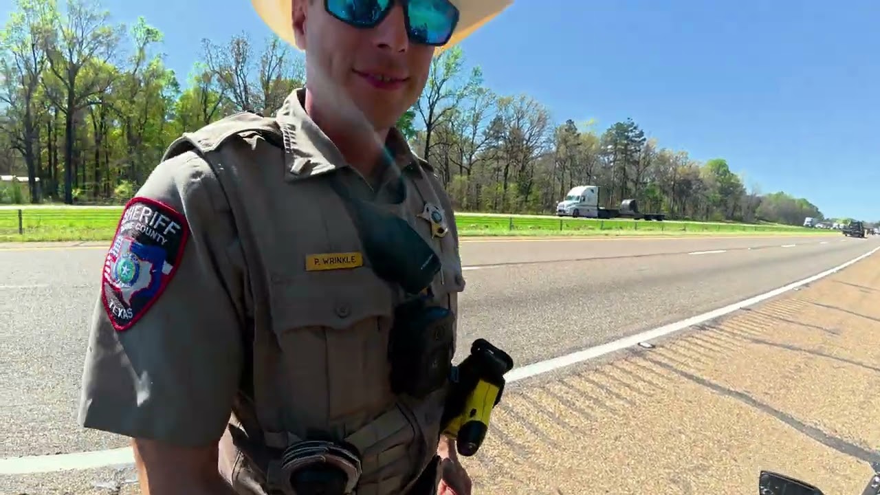 First time getting pulled over on my ZX-10R.