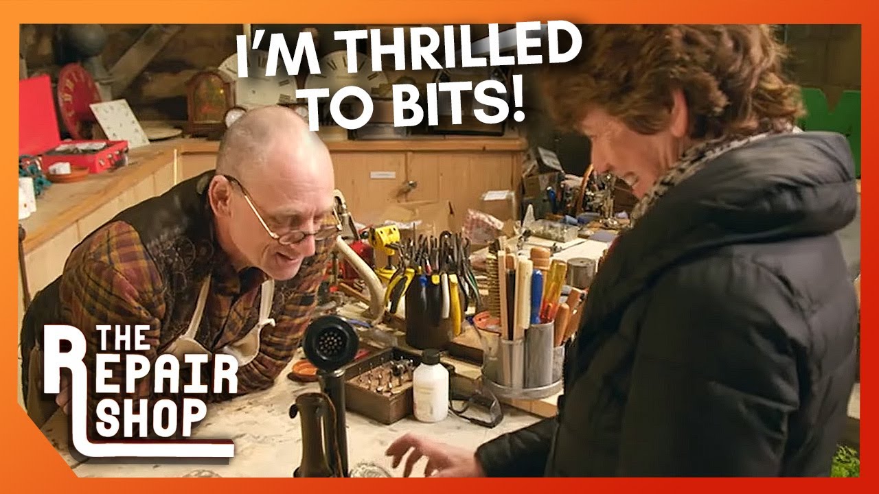 Steve Works His Magic On 20s Candlestick Phone | The Repair Shop