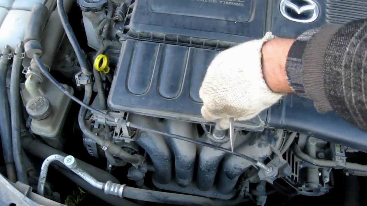 Spark plugs replacement Mazda 3 / Замена свечей зажигания на Mazda 3