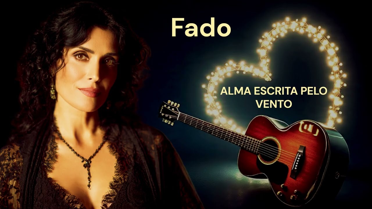 🌹 FADO ALMA ESCRITA PELO VENTO 💫 Se nasceu do vento, é porque o fado quis soprar alma.