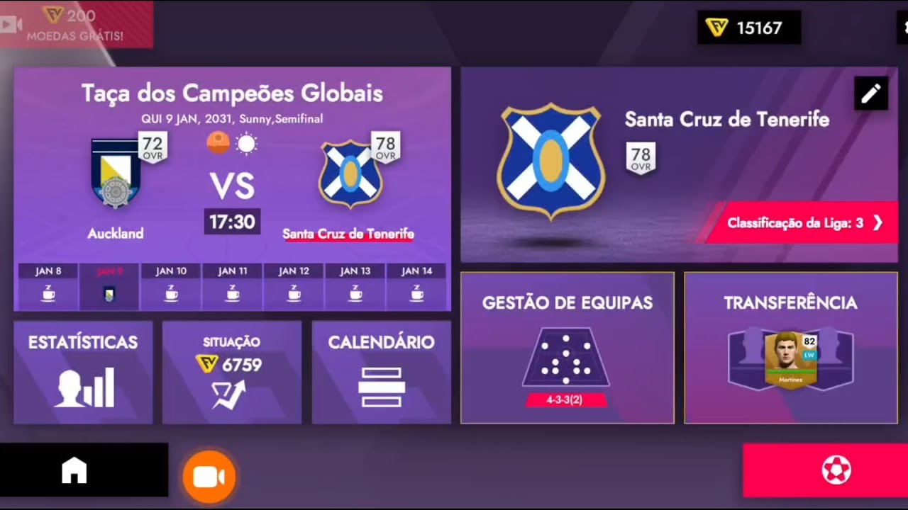 Intercontinental, semifinal 2031