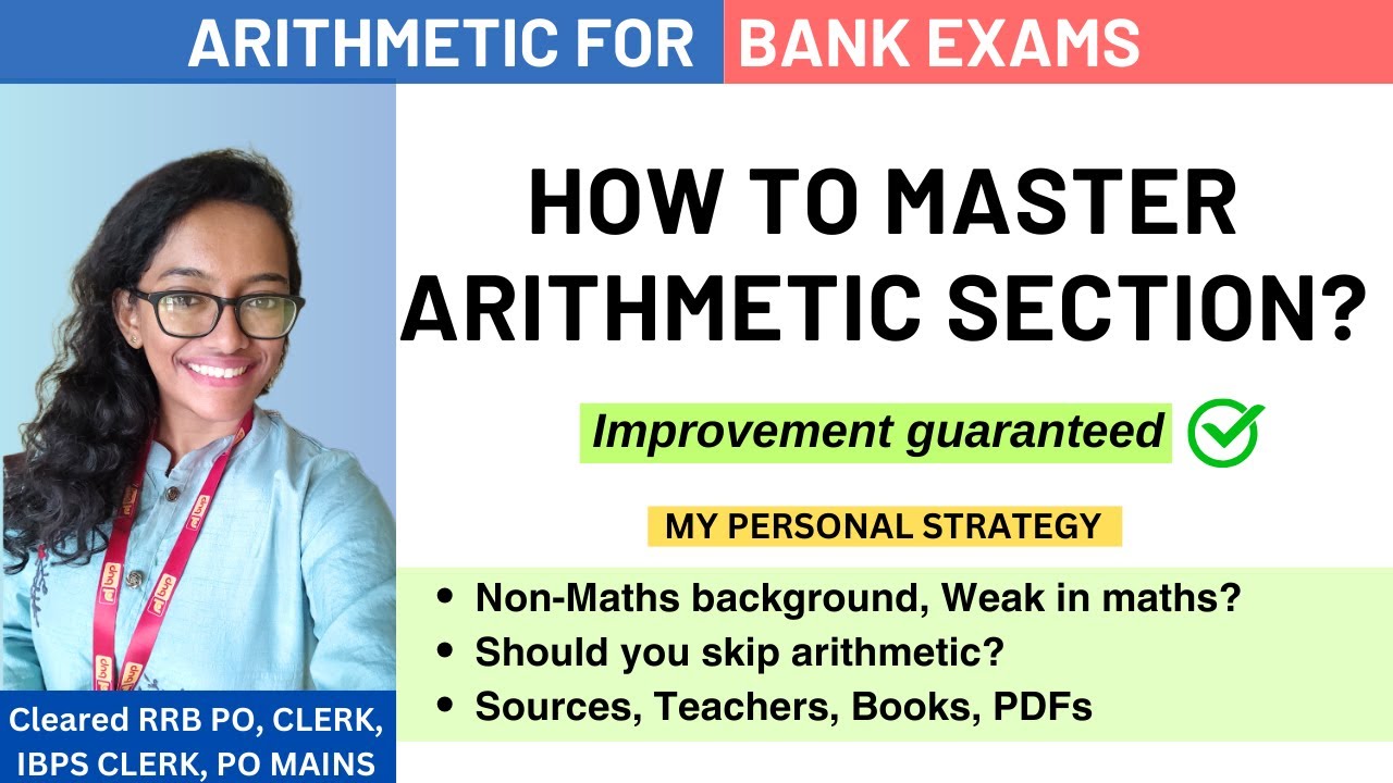 Arithmetic strategy for Bank Exams | How to improve your score? Can you skip it? #arithmetic #ibps