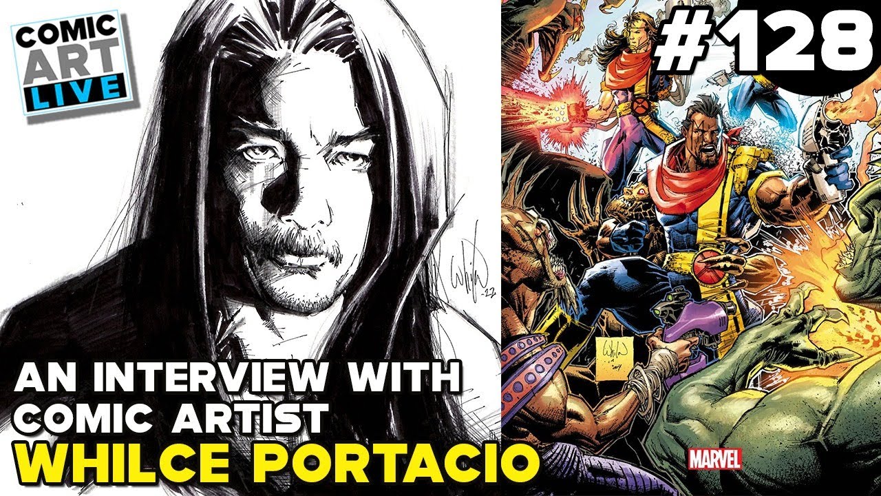 Comic Art LIVE: Episode #128 - Interview with Comic Artist Whilce Portacio
