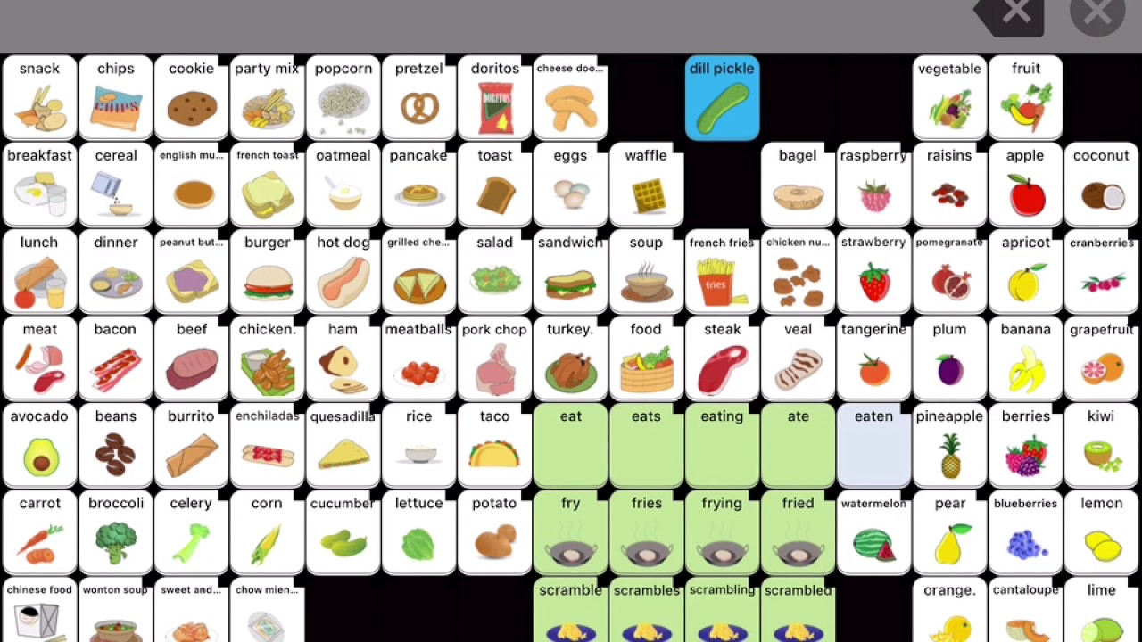 Speak for Yourself AAC app open and close
