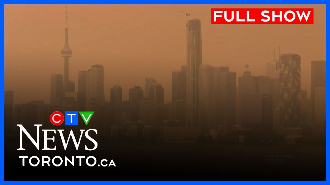 Wildfire smoke leaves Toronto with very poor air quality | CTV News Toronto at Six for July 15, 2026