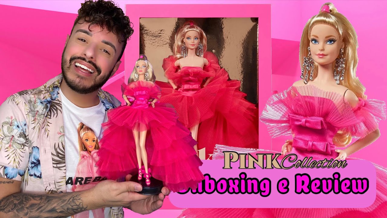 Barbie Pink Collection - Unboxing e Review PT BR