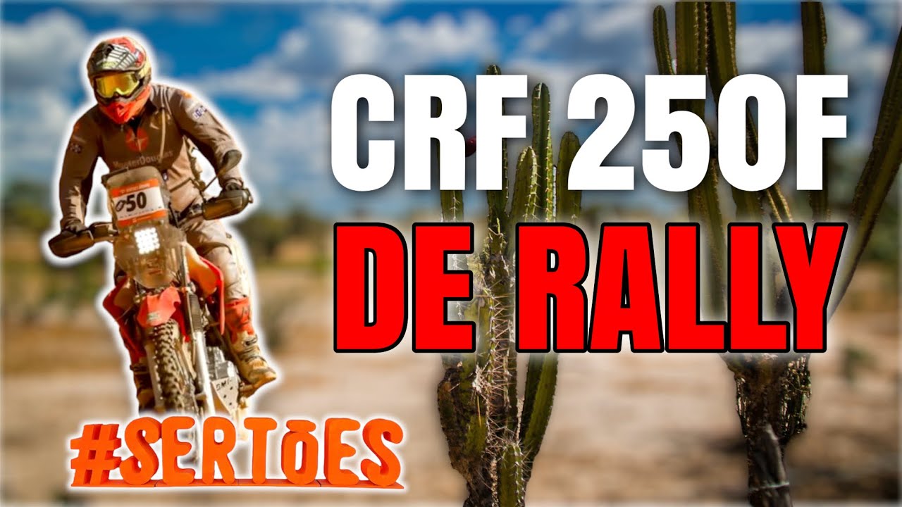 CRF 250F PREPARADA PARA RALLY | SERTÕES 2024