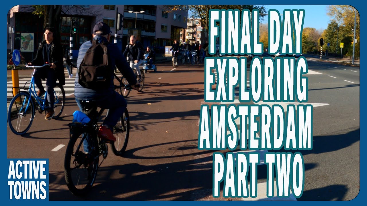 AMSTERDAM: What it's like Riding on a Busy 