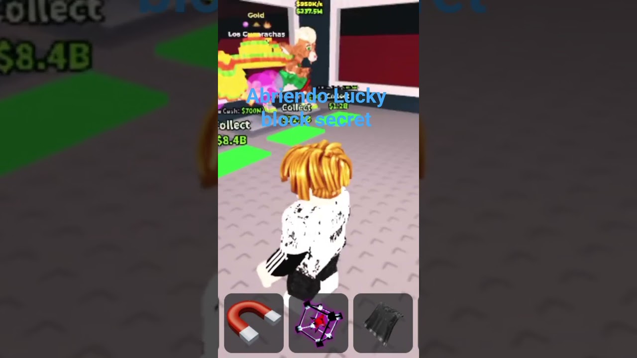 abriendo Lucky block secret