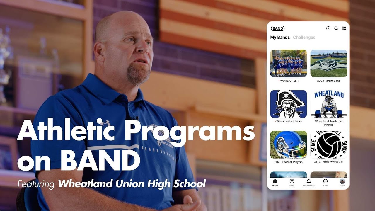 How this High School Athletic Department uses BAND