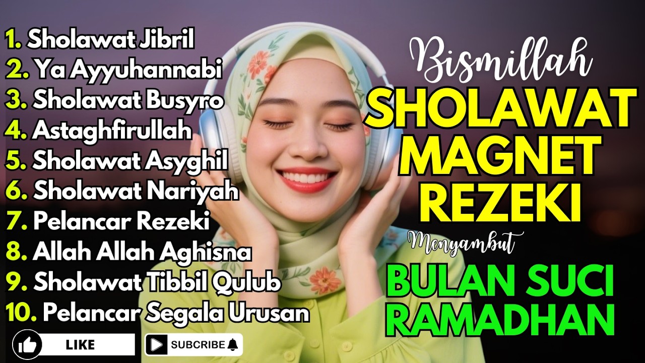 SHOLAWAT VIRAL TERBARU 2026 | SHOLAWAT NABI PENARIK REJEKI | Solawat Jibril, Sholawat Busyro, Nariya