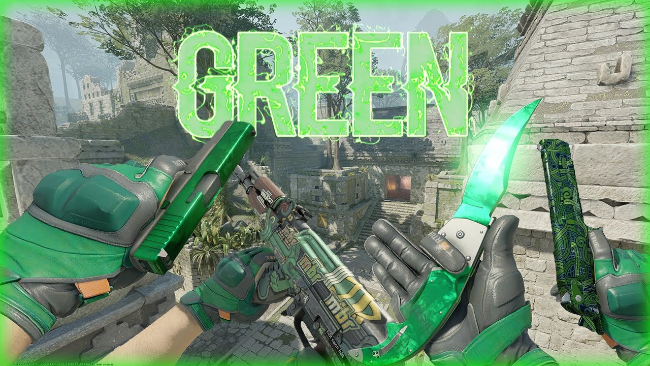 My GREEN Inventory Showcase in CS2