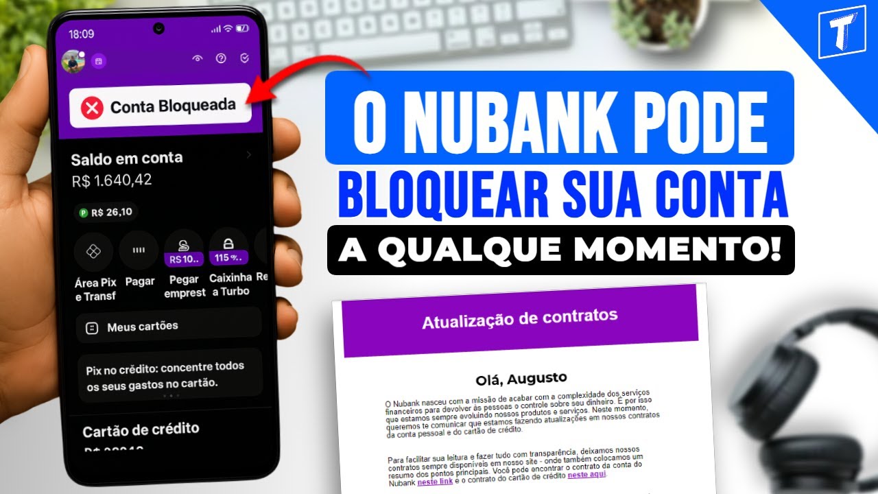 Nubank BLOQUEOU Contas com Saldo! Entenda o Que Est&aacute; Acontecendo