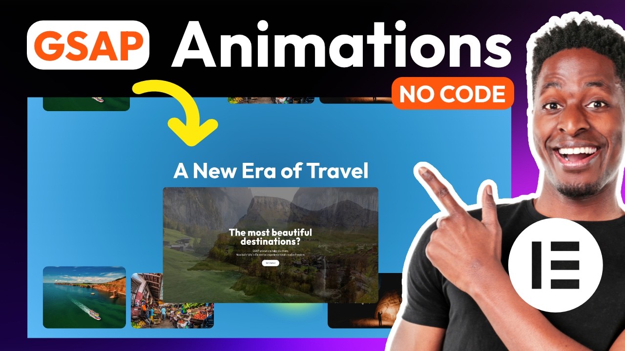 i stole Elementor's GSAP animation  | no code GSAP with Animation addons for Elementor