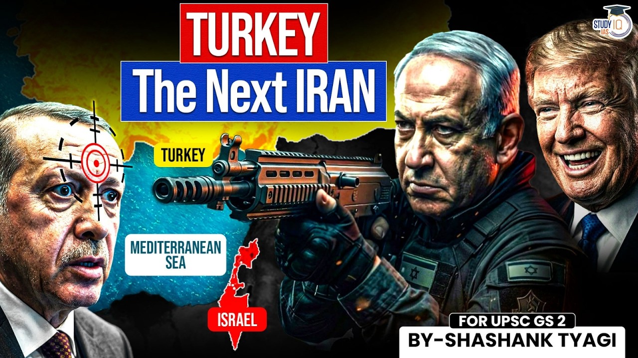 How Turkey Could Become the Next Iran? | Is Erdogan on the Radar of the US & Israel? | StudyIQ IAS