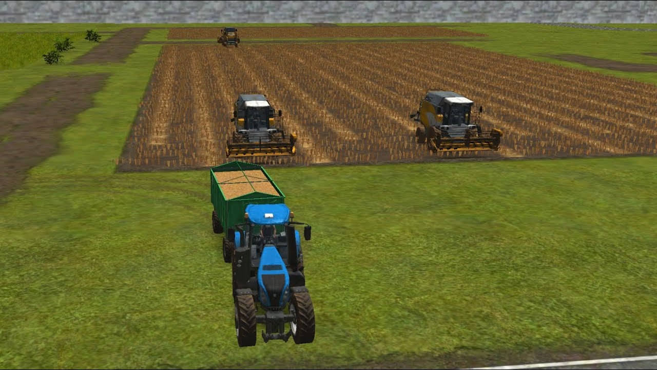 Уборка пшеницы: Farming Simulator 16 (2 часть последняя)
