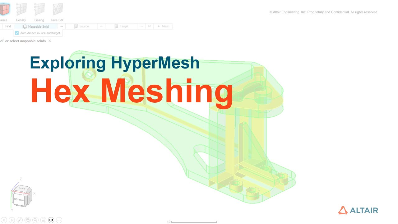 ACBS Session 7 - HyperMesh Hex Meshing