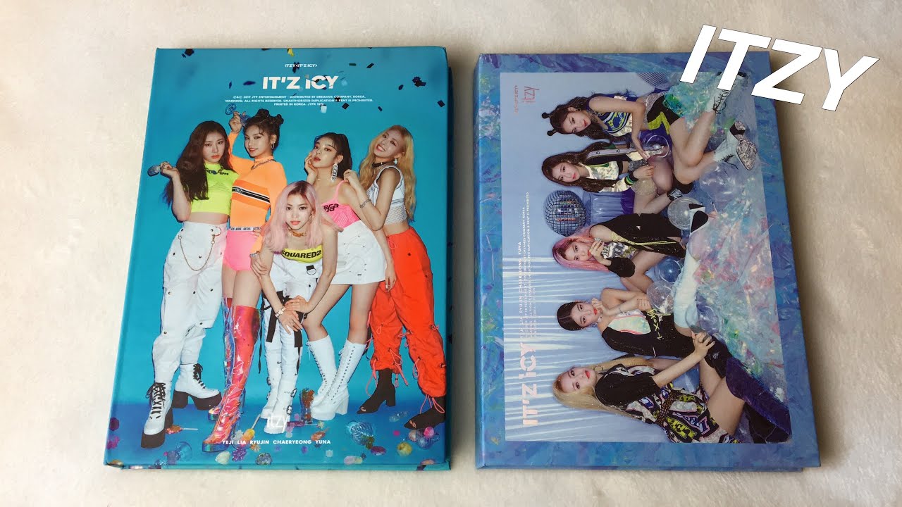 unboxing ITZY IT’z ICY albums