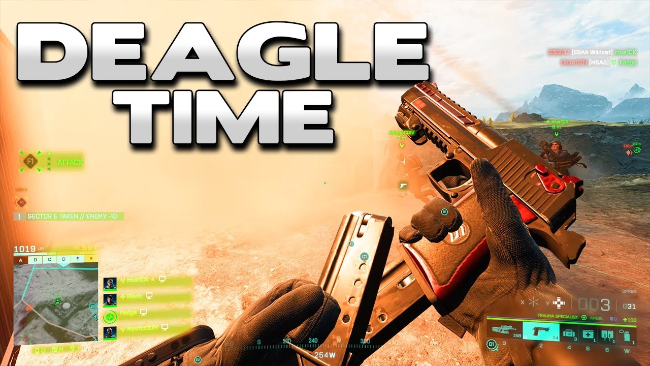 Battlefield 2042 BFP.50 Deagle Time
