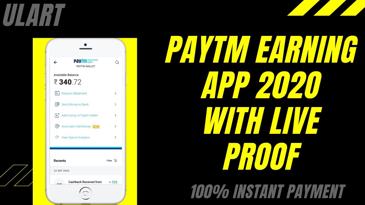 2020 Best Earning App || Earn Daily Free Paytm Cash Without Investment