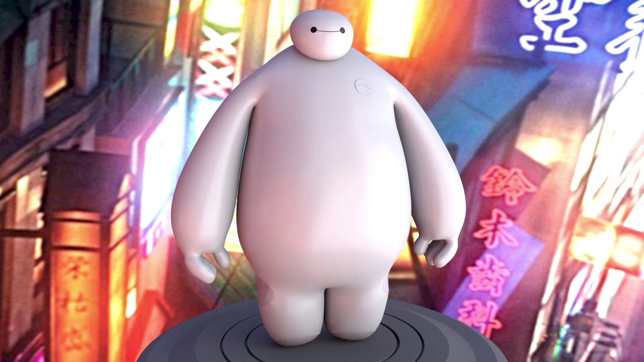 BAYMAX 3D Model - ShowReel