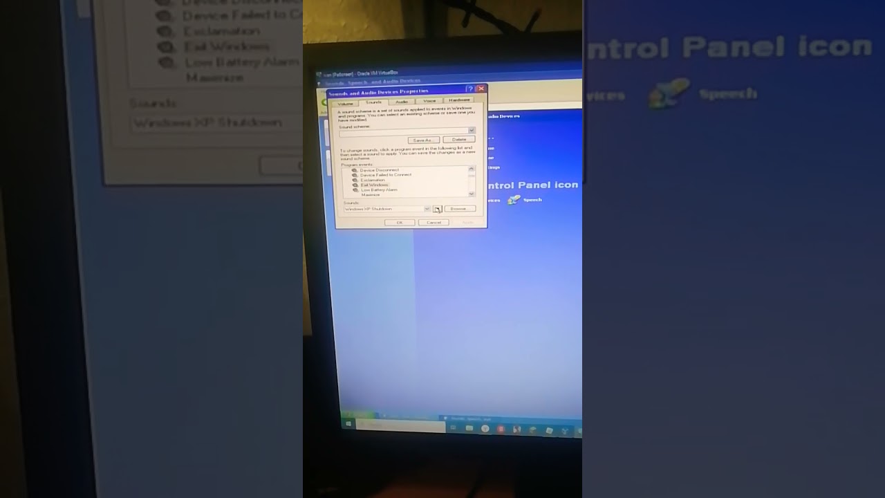 Звуки запуска и завершения работы Windows XP Professional 2005