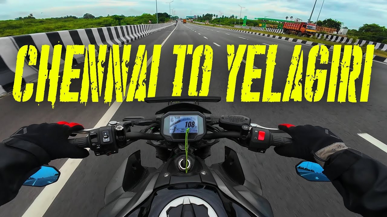 Chennai to Yelagiri Hills ⛰️- clouded weather 🌨️ | Z900💨 | Tamil motovlog | TGT | தமிழ்