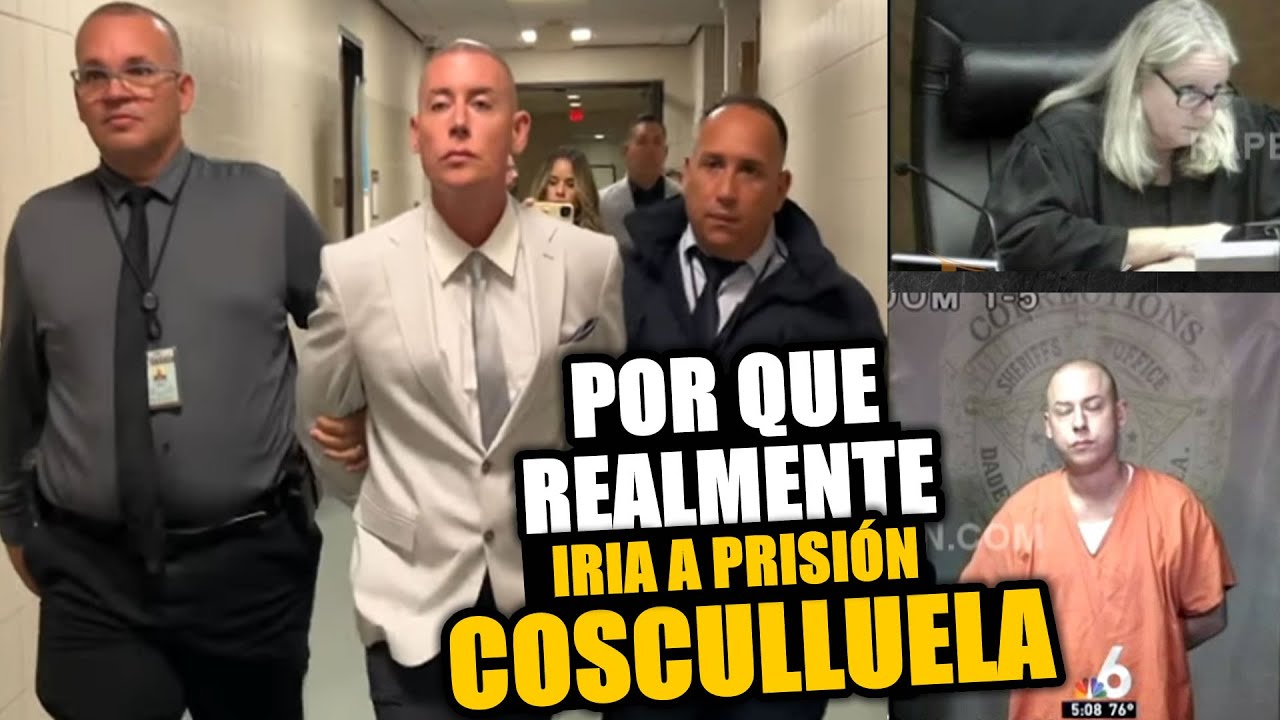 POR ESTA RAZÓN REALMENTE COSCULLUELA IRÁ A PRISIÓN