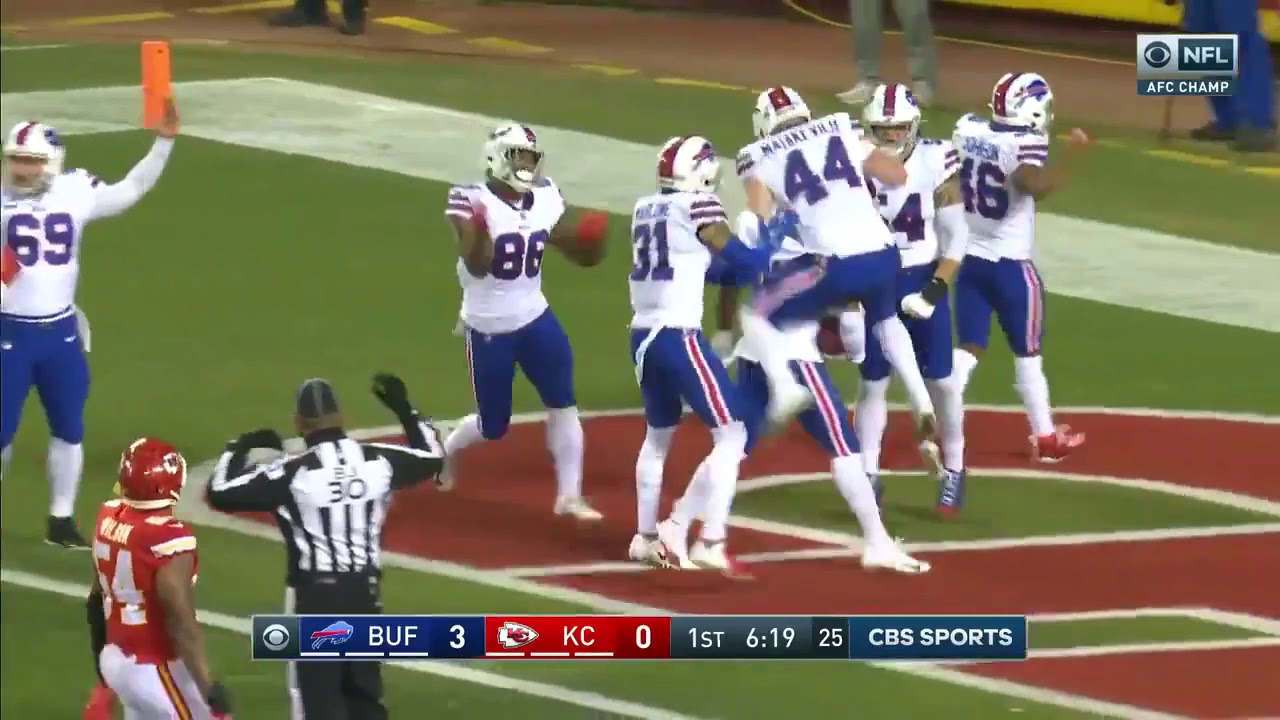 Bills Recover Mecole Hardman&rsquo;s Fumble Inside The 5!