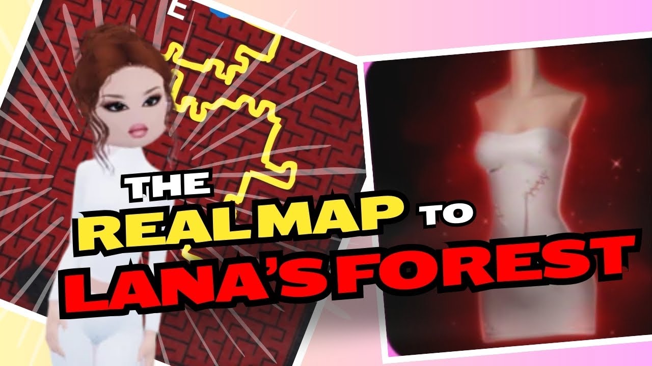 HOW TO COMPLETE THE FOREST MAZE for LANA'S DRESS | Dress to Impress