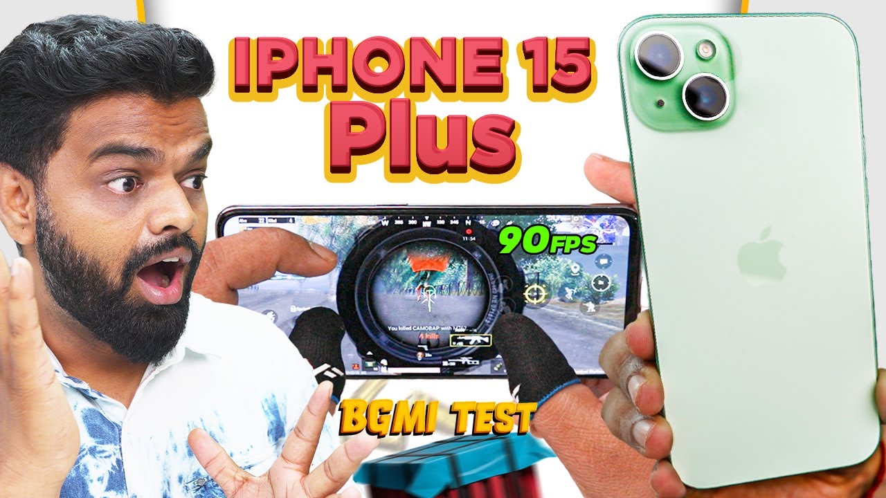 Shocking ₹89,900 iPhone 15 Plus PUBG Test & Battery Drain 🔥