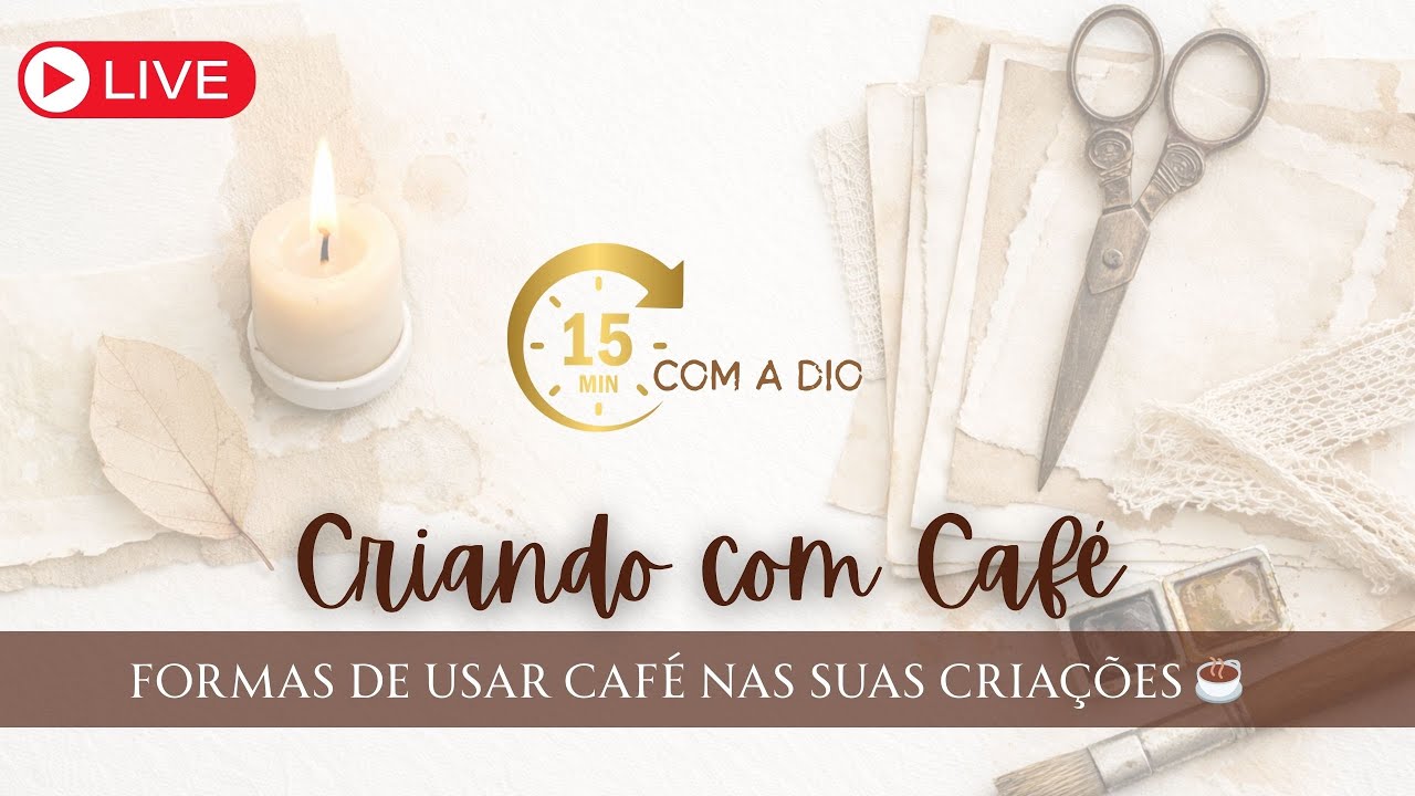 15 minutos com a Dio - Criando com café ☕