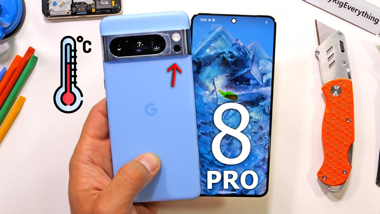 Google Pixel 8 Pro Thermometer Teardown - (Google Watches my Videos...)