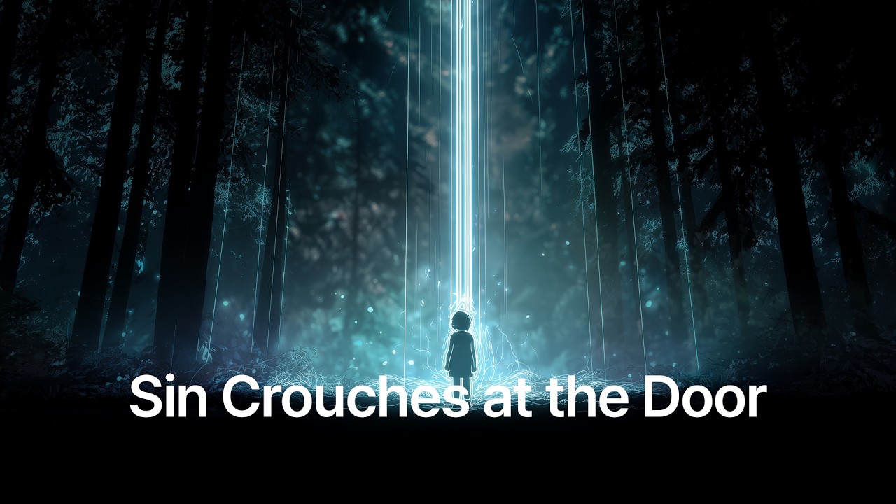 Sin Crouches at the Door - AI Worship Rock