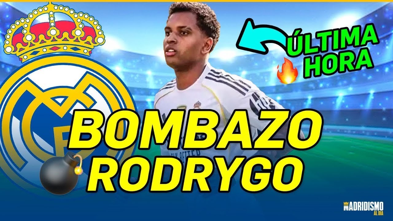 🟢💥BOMBAZO RODRYGO | ÚLTIMA HORA DEL REAL MADRID...🔥
