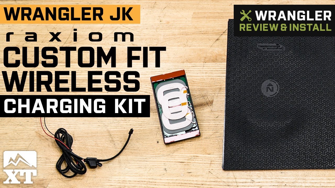 2010-2018 Jeep Wrangler JK Raxiom Custom Fit Wireless Charging Kit Review & Install