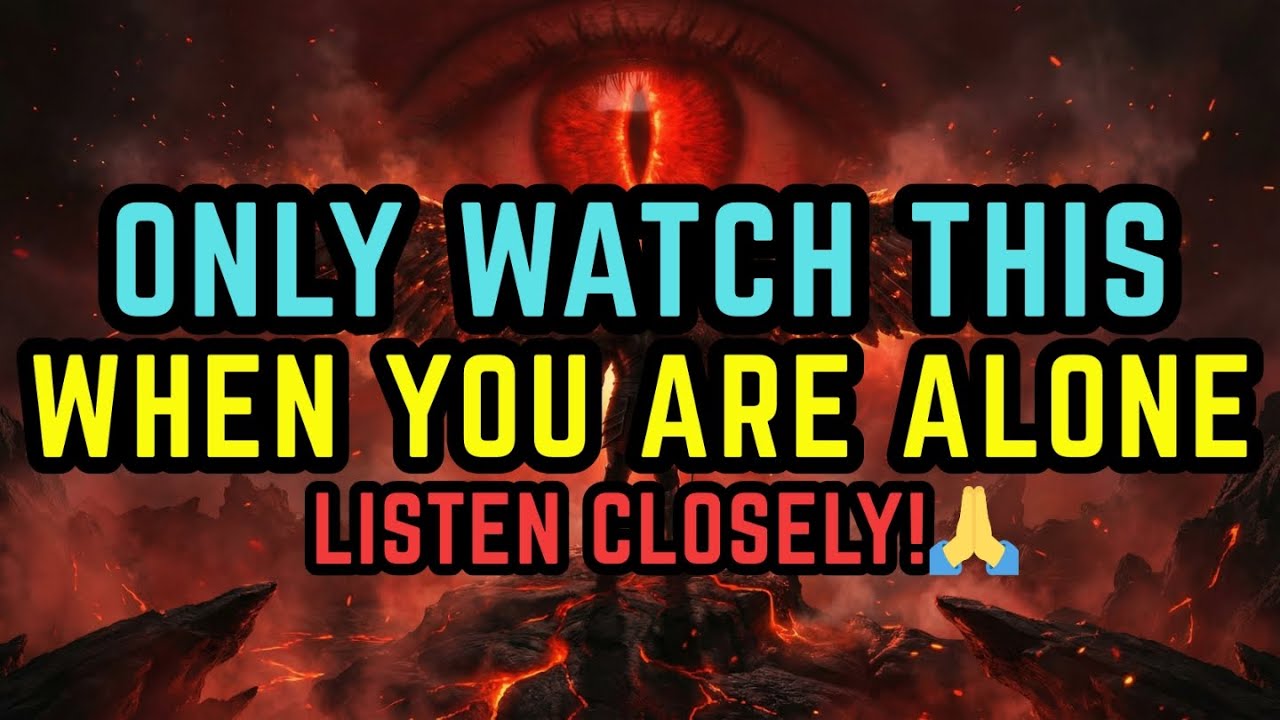 Chosen One: God Is Asking You To Watch This In Private — Right Now 😨