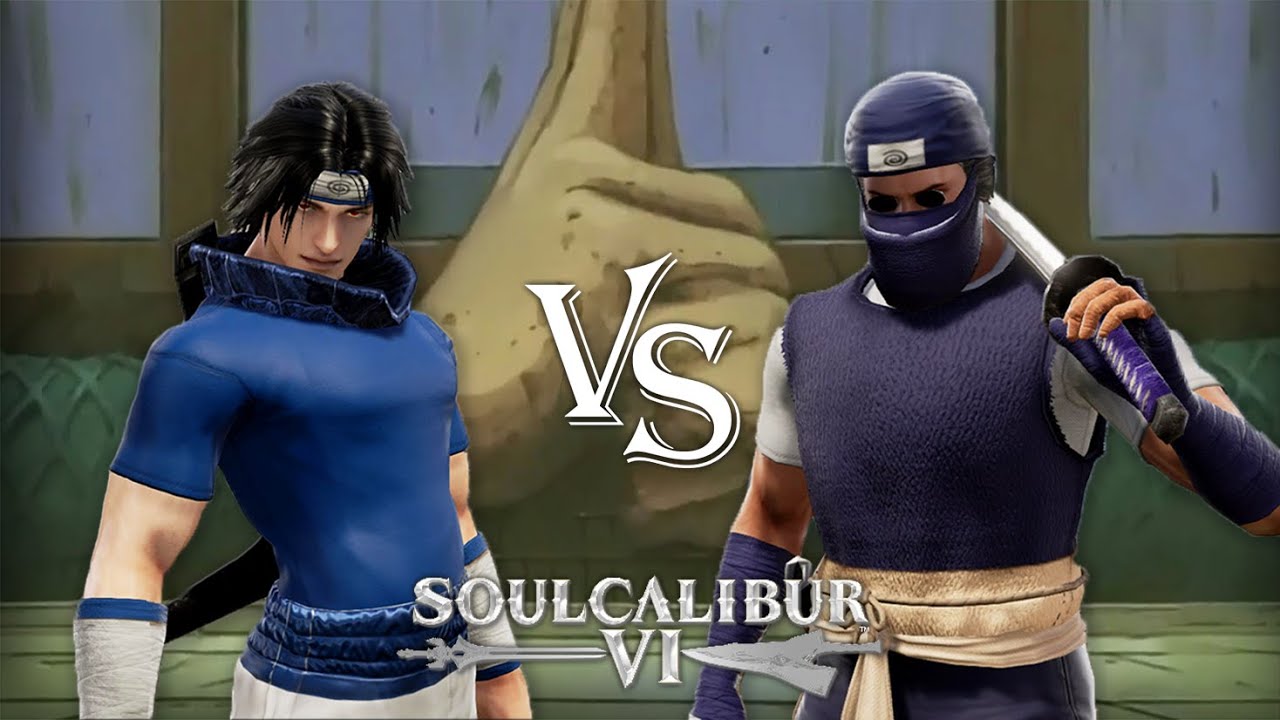 SoulCalibur 6 | Sasuke vs Yoroi | Chunnin Exams Pt.1
