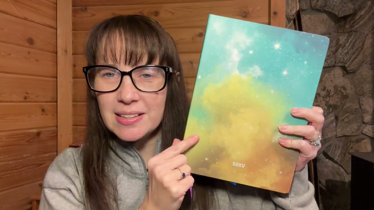 Starry Night journal with full color pages