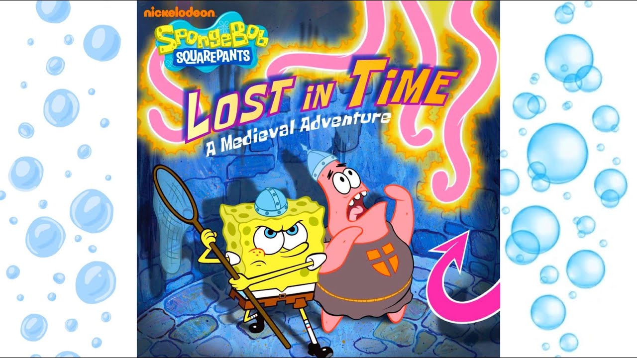 Lost in Time: A Medieval Adventure (SpongeBob SquarePants) | Kids Book Read Aloud | Bedtime Story