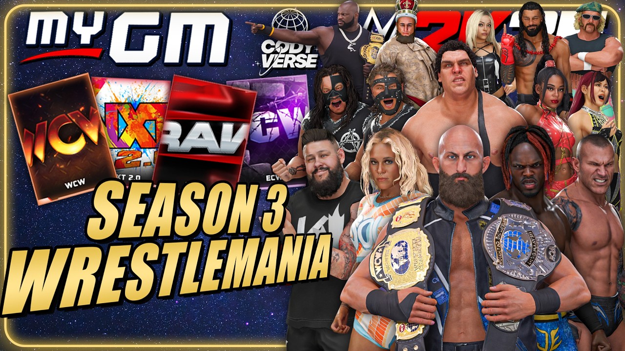 One. FINAL. Show. WRESTLEMANIA! | WWE 2K25 MyGM Multiplayer EXTREME!