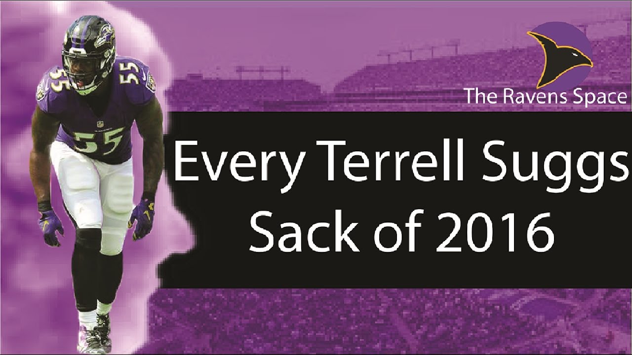 Every Terrell Suggs Sack of 2016