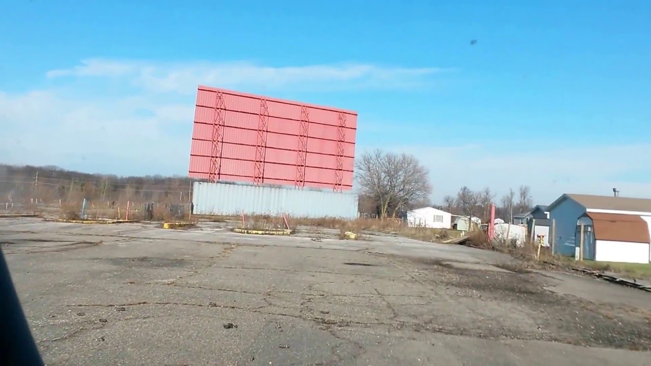 Abandoned drive in theater miracle twin burton michigan