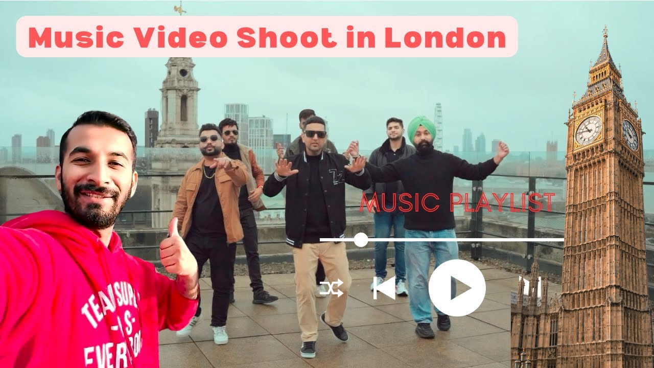 Music Video Shoot in London | London Vlog