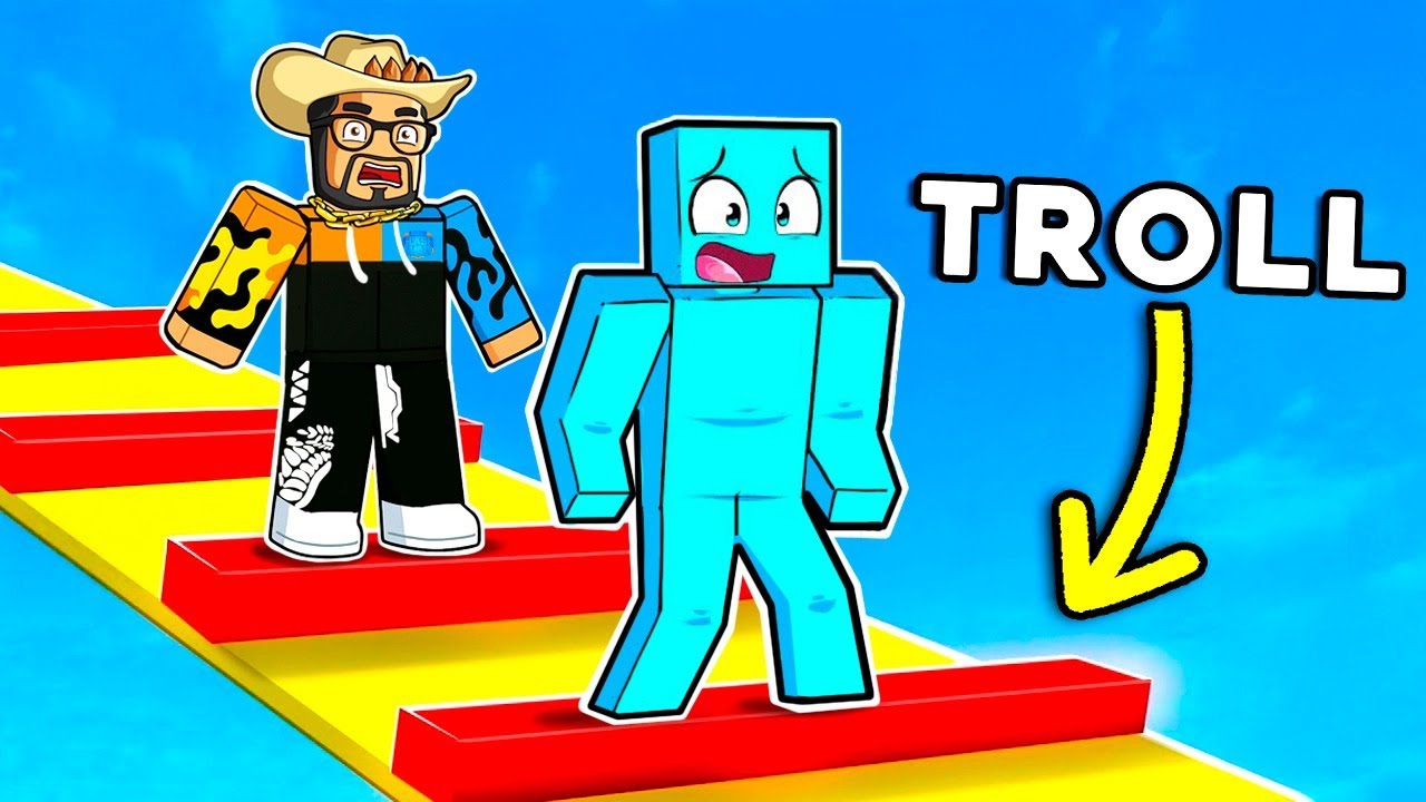 JOGUEI O OBBY MAIS TROLL DO ROBLOX COM A TRIPULAÇÃO! 😂🔥