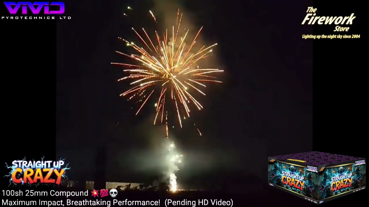 Straight Up Crazy from Vivid Pyrotechnics