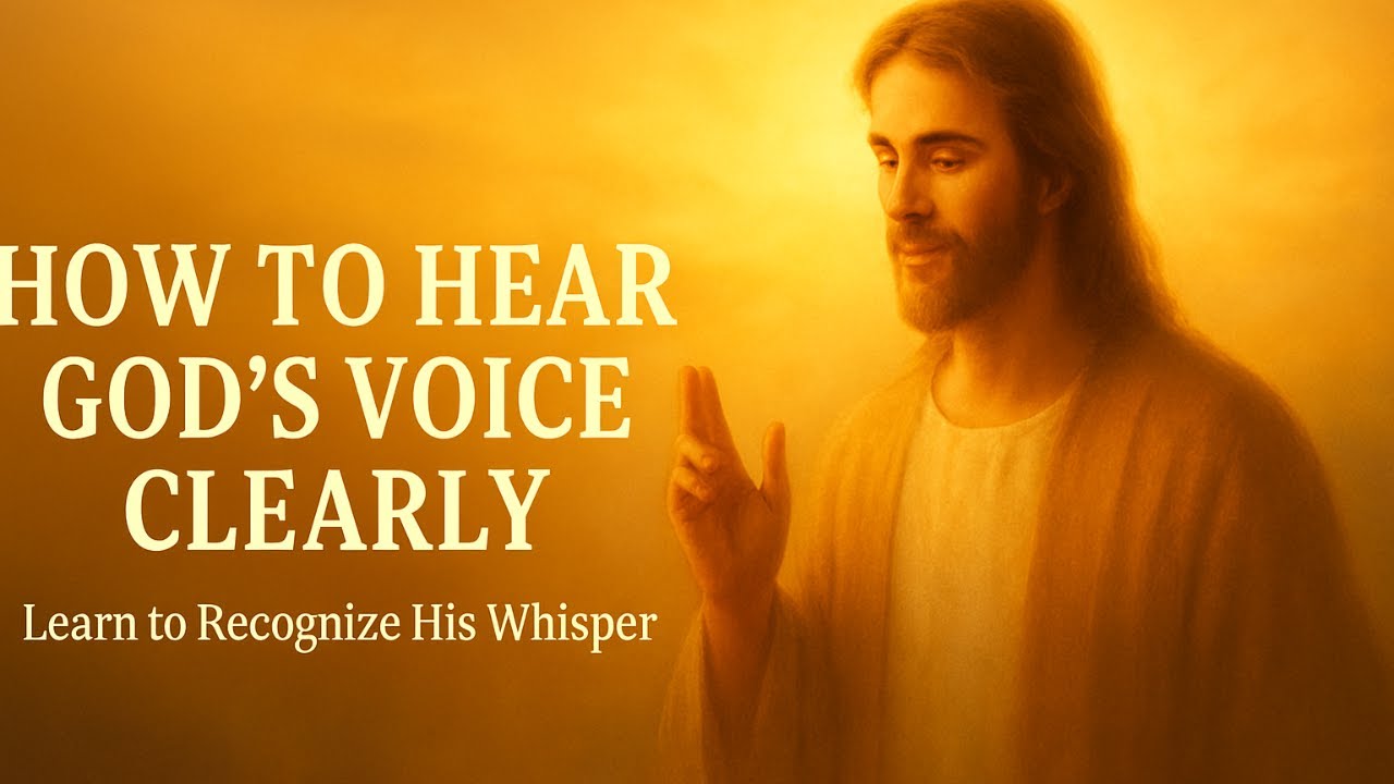 How to Hear God’s Voice Clearly | Learn to Recognize His Whisper of Peace