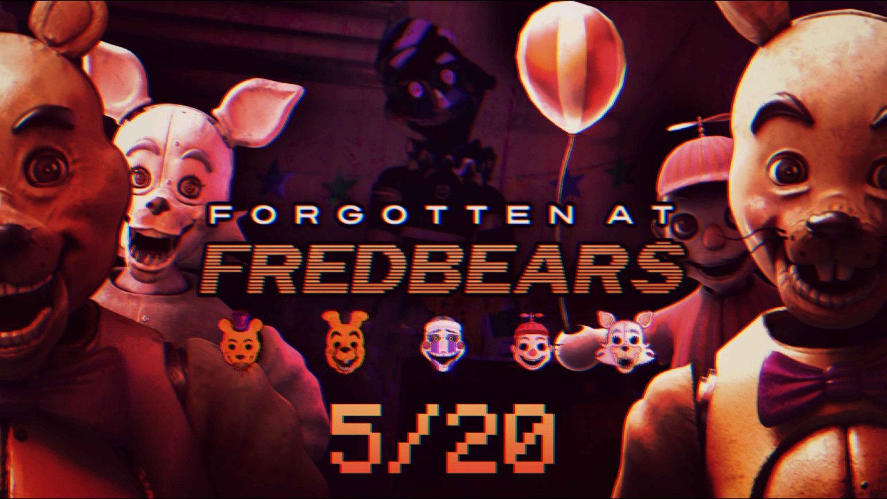 Forgotten at Fredbear's - 5/20 Mode Complete
