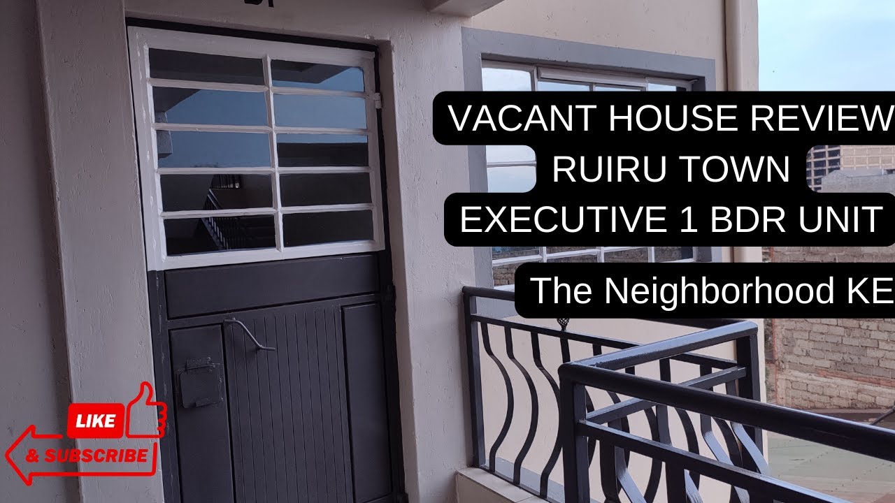 NEWLY BUILT EXECUTIVE 1BDR APARTMENTS | AFFORDABLE HOUSE REVIEW | THIKA ROAD - RUIRU | NAIROBI KENYA