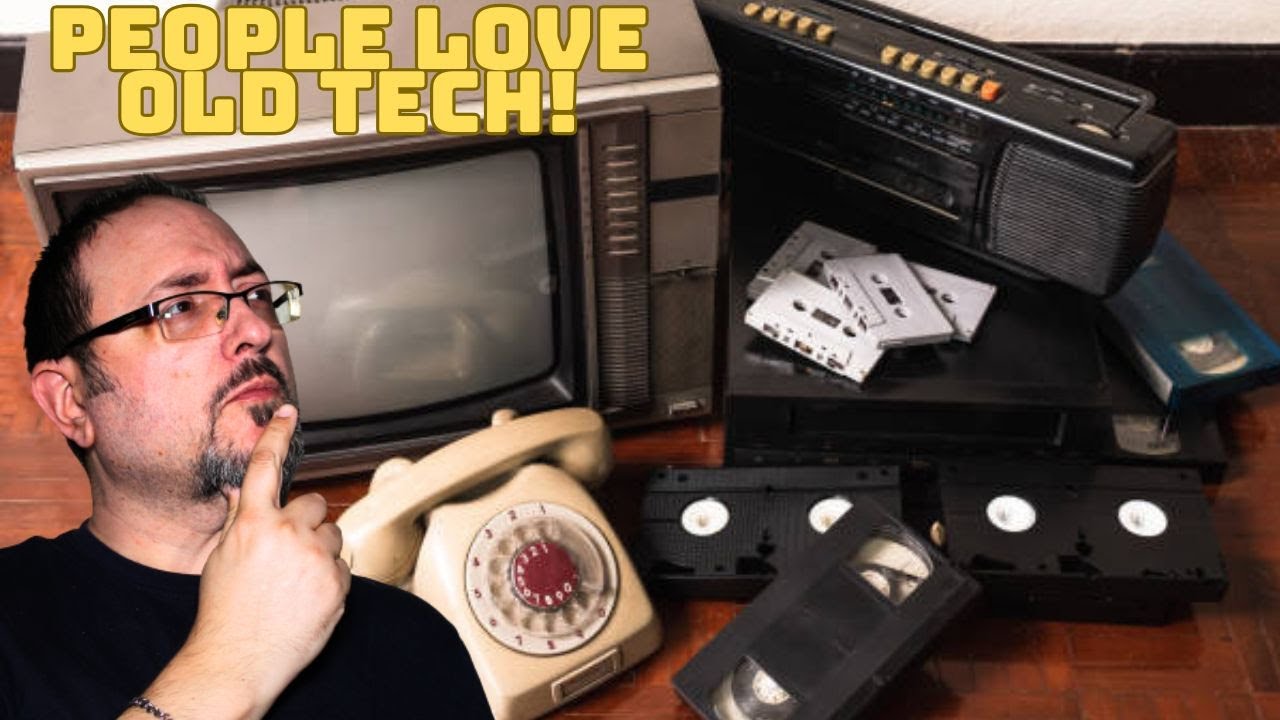 Why Are People Crazy For Outdated Tech? : The Enormous Appeal of Retro Technology